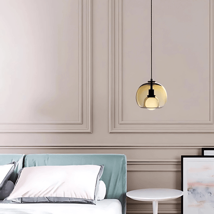 Handblown Glass Pendant Light with Dimmable Feature | Modern Aesthetic for Stylish Home Interiors