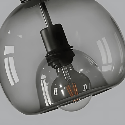 Handblown Glass Pendant Light with Dimmable Feature | Modern Aesthetic for Stylish Home Interiors