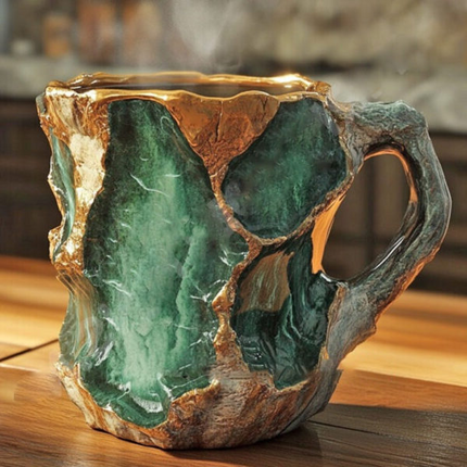 Geode Style Coffee Mug with Unique Design | Eye-Catching Drinkware for Coffee and Tea