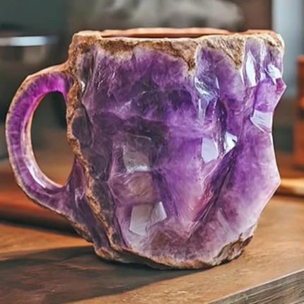 Geode Style Coffee Mug with Unique Design | Eye-Catching Drinkware for Coffee and Tea
