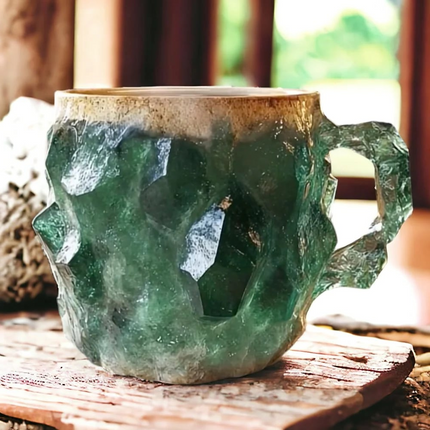 Geode Style Coffee Mug with Unique Design | Eye-Catching Drinkware for Coffee and Tea
