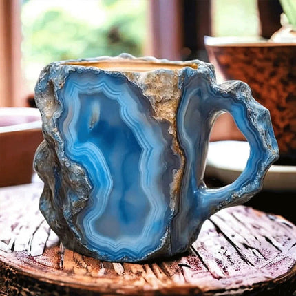 Geode Style Coffee Mug with Eye-Catching Design | Artistic Drinkware for Coffee, Tea, and Daily Use