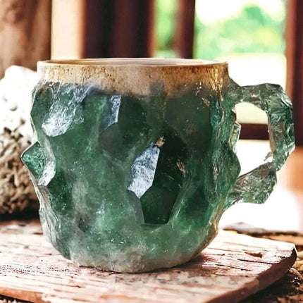 Geode Style Coffee Mug with Eye-Catching Design | Artistic Drinkware for Coffee, Tea, and Daily Use
