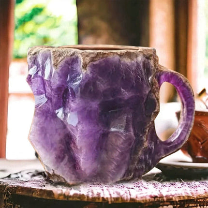 Geode Style Coffee Mug with Eye-Catching Design | Artistic Drinkware for Coffee, Tea, and Daily Use