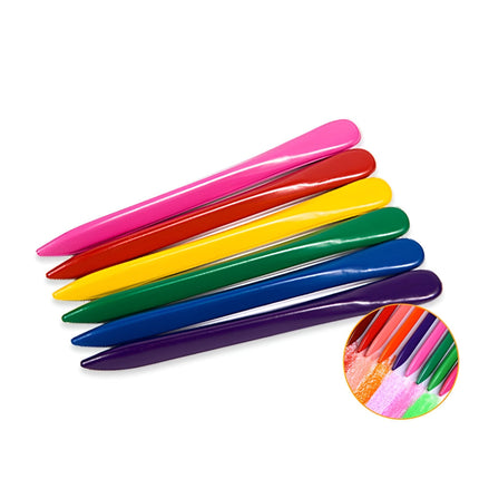 Non-Toxic Coloring Crayon Set with Easy Grip Design | 24 Vibrant Crayons for Kids' Creative Play