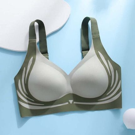 Wireless Push-Up Bra with Seamless Design | Comfortable Anti-Sagging Support for Everyday Wear
