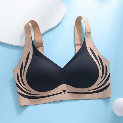 Wireless Push-Up Bra with Seamless Design | Comfortable Anti-Sagging Support for Everyday Wear