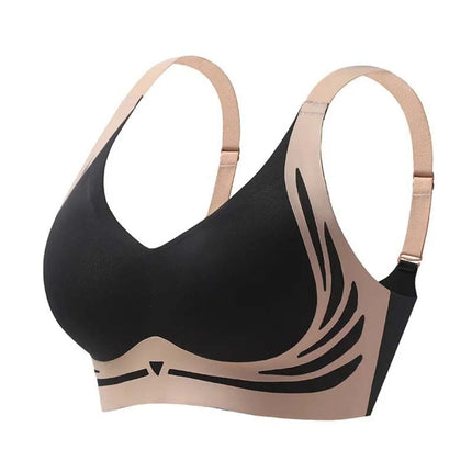 Wireless Push-Up Bra with Seamless Design | Comfortable Anti-Sagging Support for Everyday Wear
