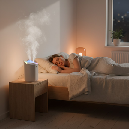 Cool Mist Ultrasonic Humidifier with Large Water Tank | Quiet Operation for Improved Sleep and Breathing