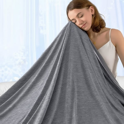 Cooling Blanket for Hot Sleepers with Breathable Q-Max Fabric | Lightweight Comfort for Summer Sleep