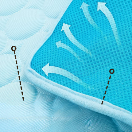 Self-Cooling Dog Mat with Portable Design | Lightweight Pet Bed for Hot Weather Comfort