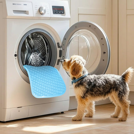 Self-Cooling Dog Mat with Portable Design | Lightweight Pet Bed for Hot Weather Comfort