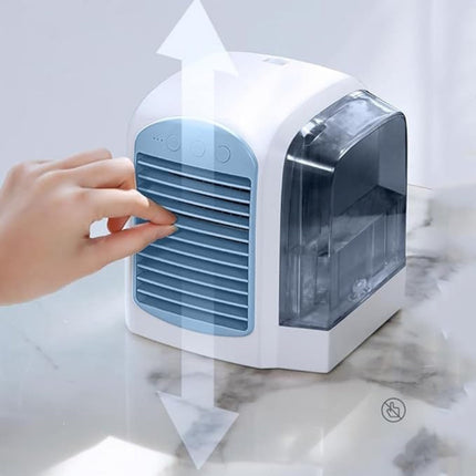 Portable Evaporative Air Cooler Fan with Oscillating Function | Whisper-Quiet Cooling for Personal Spaces