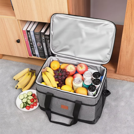 Insulated Cooler Bag with Zippered Top Closure | Lightweight Design for Food & Drinks on the Go