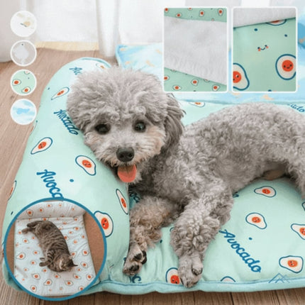 Self-Cooling Pet Mat for Dogs and Cats with Fun Designs | Instant Relief on Hot Days