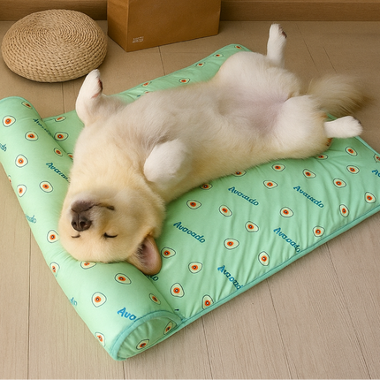 Self-Cooling Pet Mat for Dogs and Cats with Fun Designs | Instant Relief on Hot Days