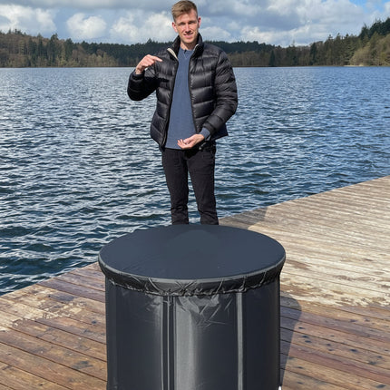 Portable Ice Bath Tub with Insulated Design | Foldable Cold Therapy Solution for Muscle Recovery