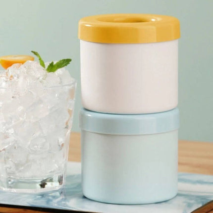 Portable Silicone Ice Maker Cup with Freeze-and-Squeeze Design | Easy Ice Cubes for Refreshing Drinks at Home or On-the-Go