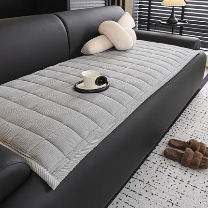 Quilted Sofa Cover with Non-Slip Fit | Stylish Furniture Protector for Everyday Use