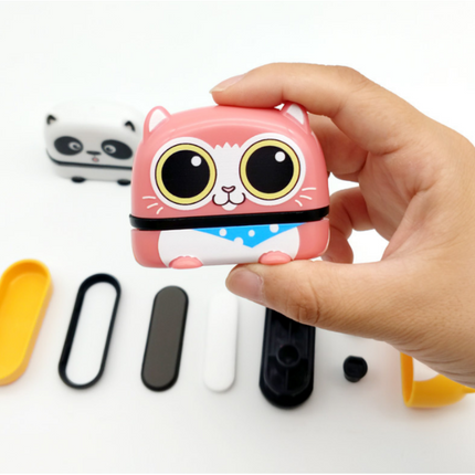 Custom Name Stamp with Cute Animal Designs | Quick Identification for Kids' Clothing and Supplies