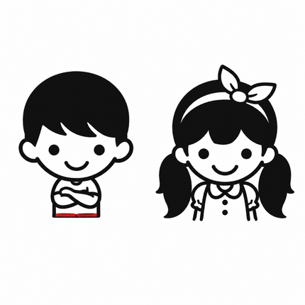 Custom Name Stamp with Cute Animal Designs | Quick Identification for Kids' Clothing and Supplies