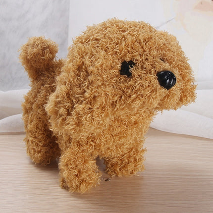 Walking Barking Puppy Plush Toy, Interactive Stuffed Dog That Walks, Wags Its Tail and Barks, 7 Breed Styles for Babies and Toddlers
