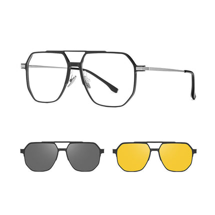 Polarized Snap-On Sunglasses with Magnetic Design | Lightweight Frames for Comfortable Wear