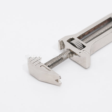 Mini Adjustable Wrench Keychain, Pocket Spanner Tool for Nuts and Bolts, Bike and Flat Pack Repairs