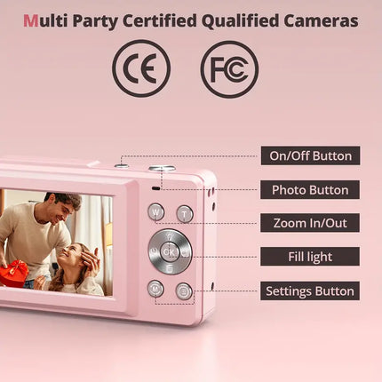 Compact Digital Camera with 1080p HD Video Recording – image 4
