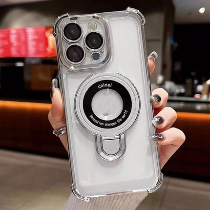Protective Phone Case with Adjustable Ring Stand | Durable Cover for Enhanced Grip