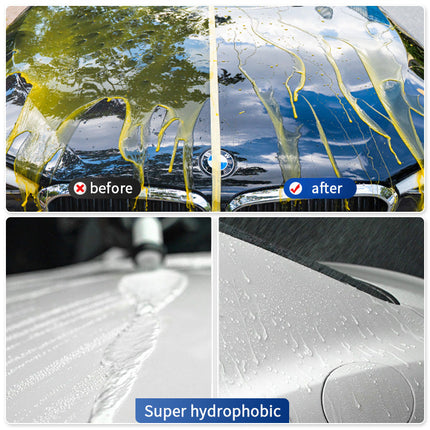 Car Coating Spray with Nano Coating, Hydrophobic Paint Protection for UV Rays, Dirt and Water, High Gloss Finish