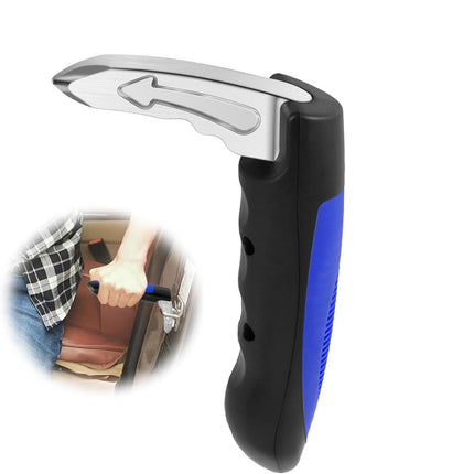 Car Assist Handle with Non-Slip Grip and Built-In Window Breaker, Door Latch Standing Support for Seniors