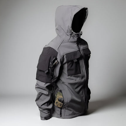 Men's Tactical Outdoor Jacket and Pants Set with Multi-Pocket Design | Rugged Support for Harsh Environments