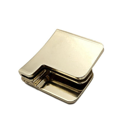 Adjustable Clip-On Waist Buckle for Loose Trousers, No Sew No Belt Waistband Tightener in Black, Gold and Silver