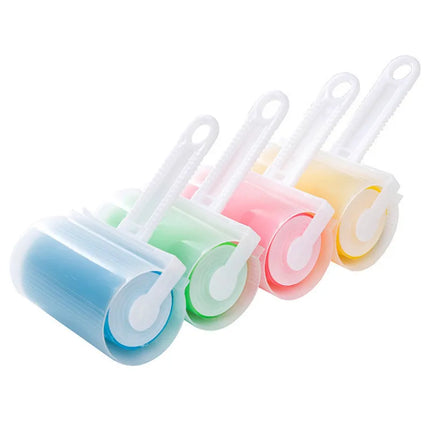Sticky Lint Roller for Clothes with Strong Adhesive | Portable Tool for Hair & Dust Removal