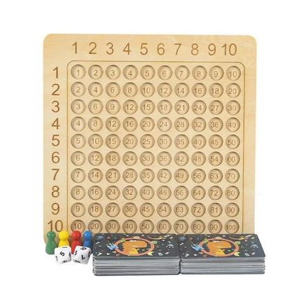 Educational Multiplication Board Game for Kids | Fun Learning Tool for Math Skills