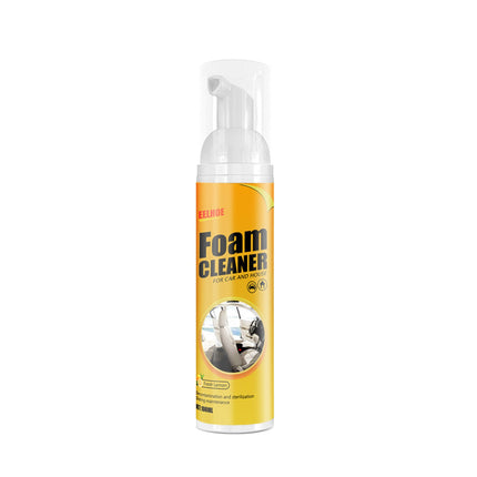 Multi Surface Foam Cleaner Spray for Car Interior, Upholstery and Furniture, Grease, Grime and Stain Remover with Non Greasy Matte Finish