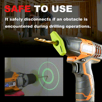 Drill Guide for Straight Drilling, Drill Attachment for Any Angle