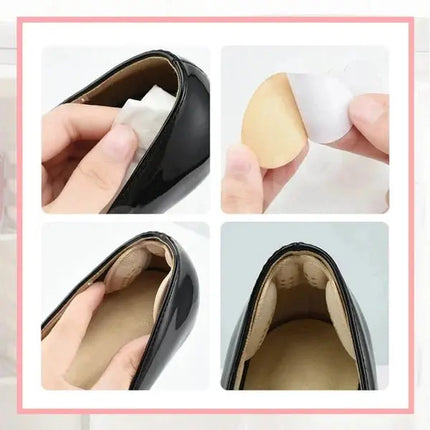 Shoe Heel Cushions, Self Adhesive Heel Protector for Blister Prevention and Pain Relief – image 4
