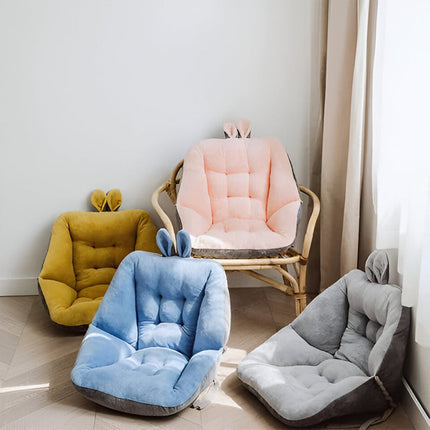 Tufted Chair Cushion Seat Pad with Premium Velvet Finish | Comfort and Support for Better Posture
