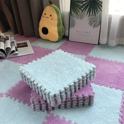 Plush Puzzle Tiles Set for Kids with Non-Toxic Foam | Safe & Soft Play Mat