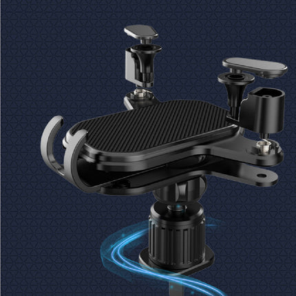 Air Vent Phone Holder for Cars with 360 Degree Rotation, Clip-On Mobile Phone Mount for Hands-Free Navigation