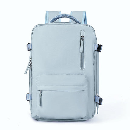 Travel Backpack with Multiple Compartments, Lightweight Two Strap Rucksack in 5 Colors for Everyday Carry