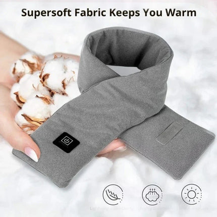 Heated Winter Scarf, Heated Neck Wrap – image 7