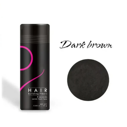 Hair Building Fibres Powder for Thinning Hair, 9 Shades Sweat Resistant Grey Root Touch Up Concealer