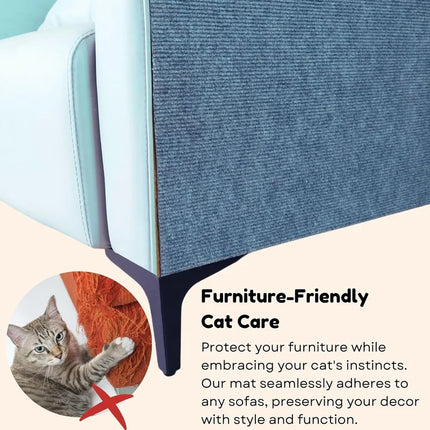 Cat Scratching Mat, Furniture Protector Cat Scratch Pad – image 7