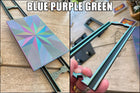 Card Slider for Card Games, Playing Card Holder with Multi Color Rails, Board Game Accessories for Family Game Night