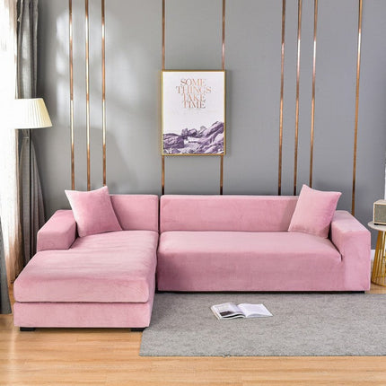 Stretchable Sofa Cover with Anti-Slip Design | Easy Fit for Furniture Protection