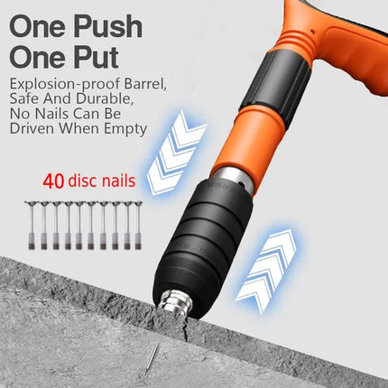 Nail Gun for Concrete and Wood, Woodworking Tools for Brick – image 12