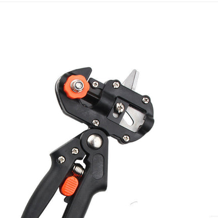 Garden Pruning and Grafting Tool with Sharp Blades and Ergonomic Grip for Shaping and Grafting